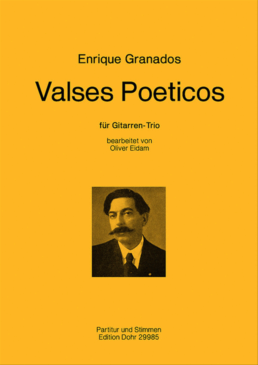 Valses Poeticos (für Gitarren-Trio) Guitar Ensemble scores gallery preview page 1