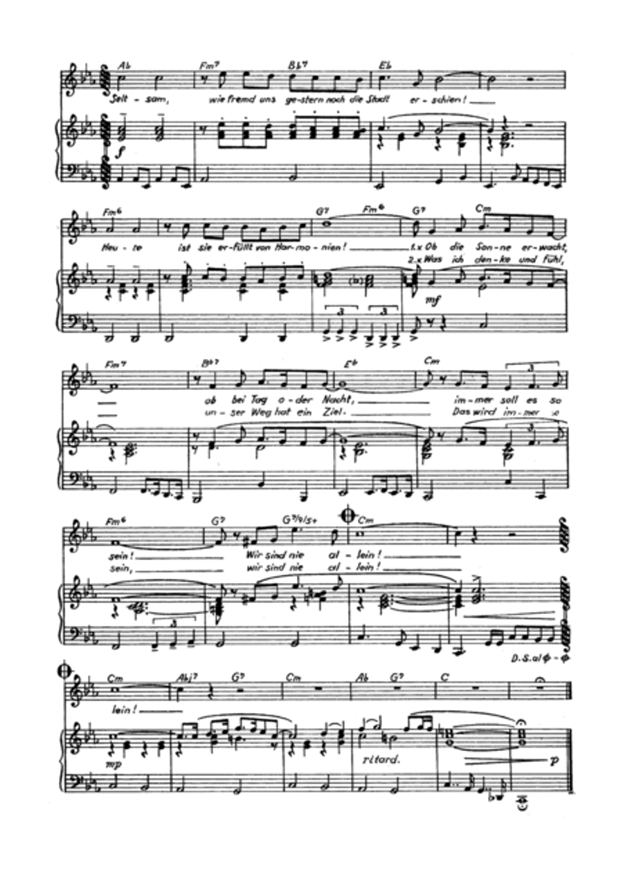 Wir sind nie allein Wir sind nie allein Voice scores gallery preview page 4