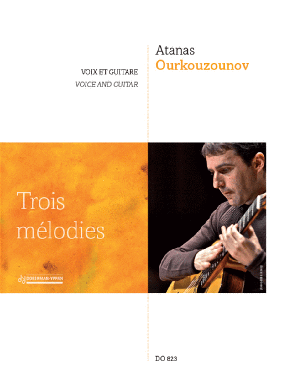 Trois mélodies Classical Guitar scores gallery preview page 1