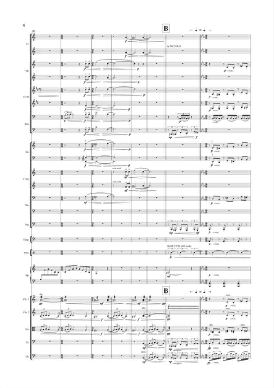 A Road All Paved with Stars Full Orchestra scores gallery preview page 5
