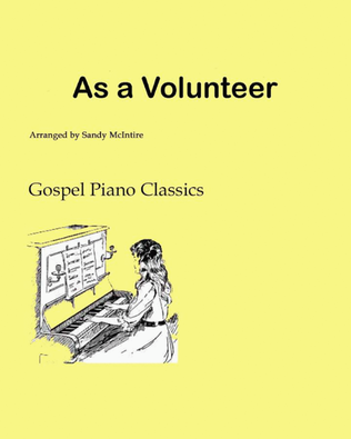 Book cover for As a Volunteer