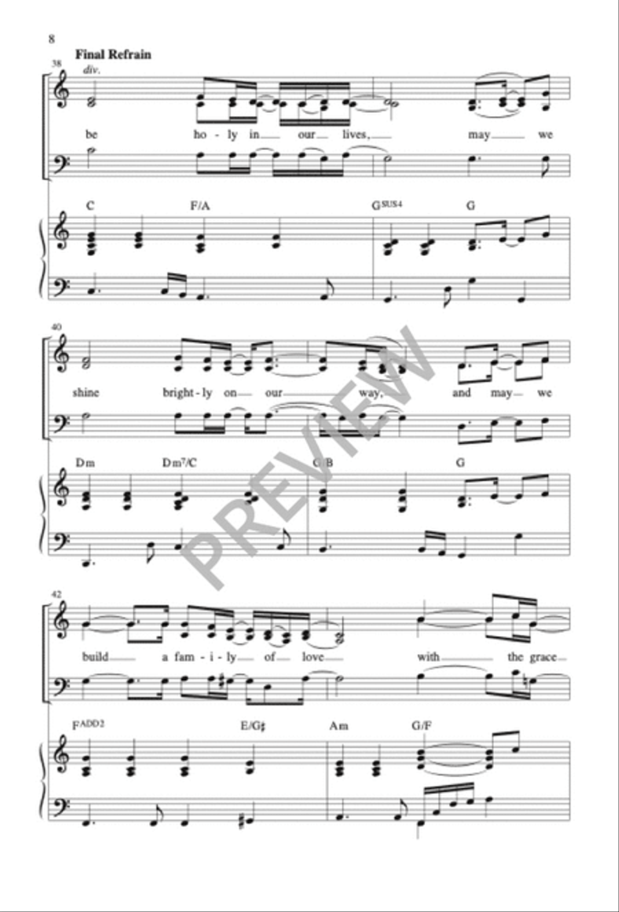 Build a Family Build a Family 3-Part scores gallery preview page 8