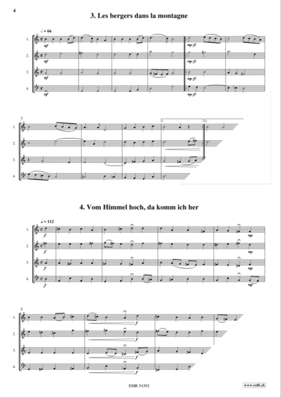 10 Noels 10 Noels Recorder scores gallery preview page 4