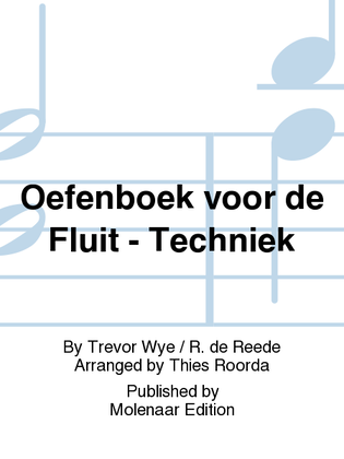 Book cover for Oefenboek voor de Fluit - Techniek