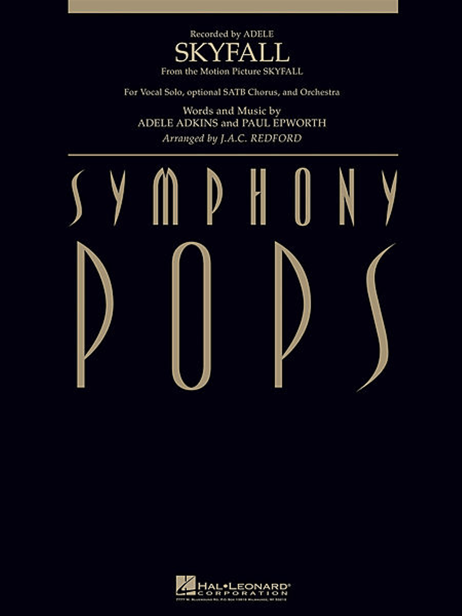 Skyfall Full Orchestra scores gallery preview page 1