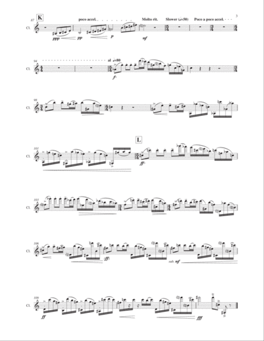 A Persistent Illusion (for piano trio) - instrumental parts Small Ensemble scores gallery preview page 5