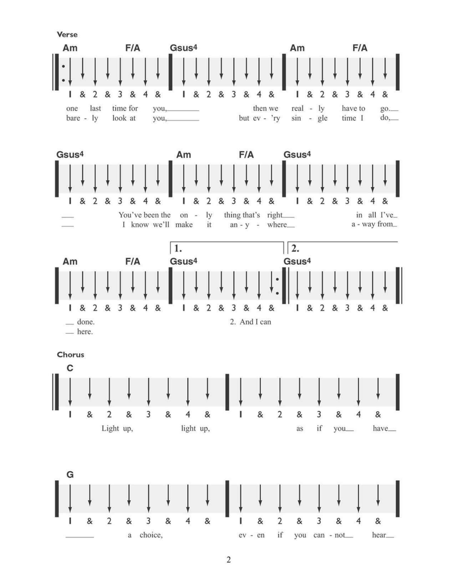 Run Run Acoustic Guitar scores gallery preview page 2