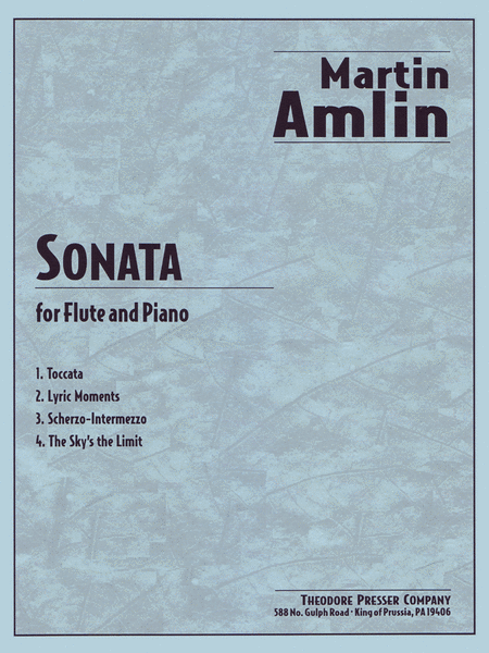 Martin Amlin : Sonata