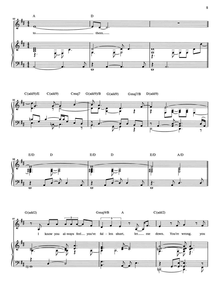 Love Quiz Piano, Vocal scores gallery preview page 5