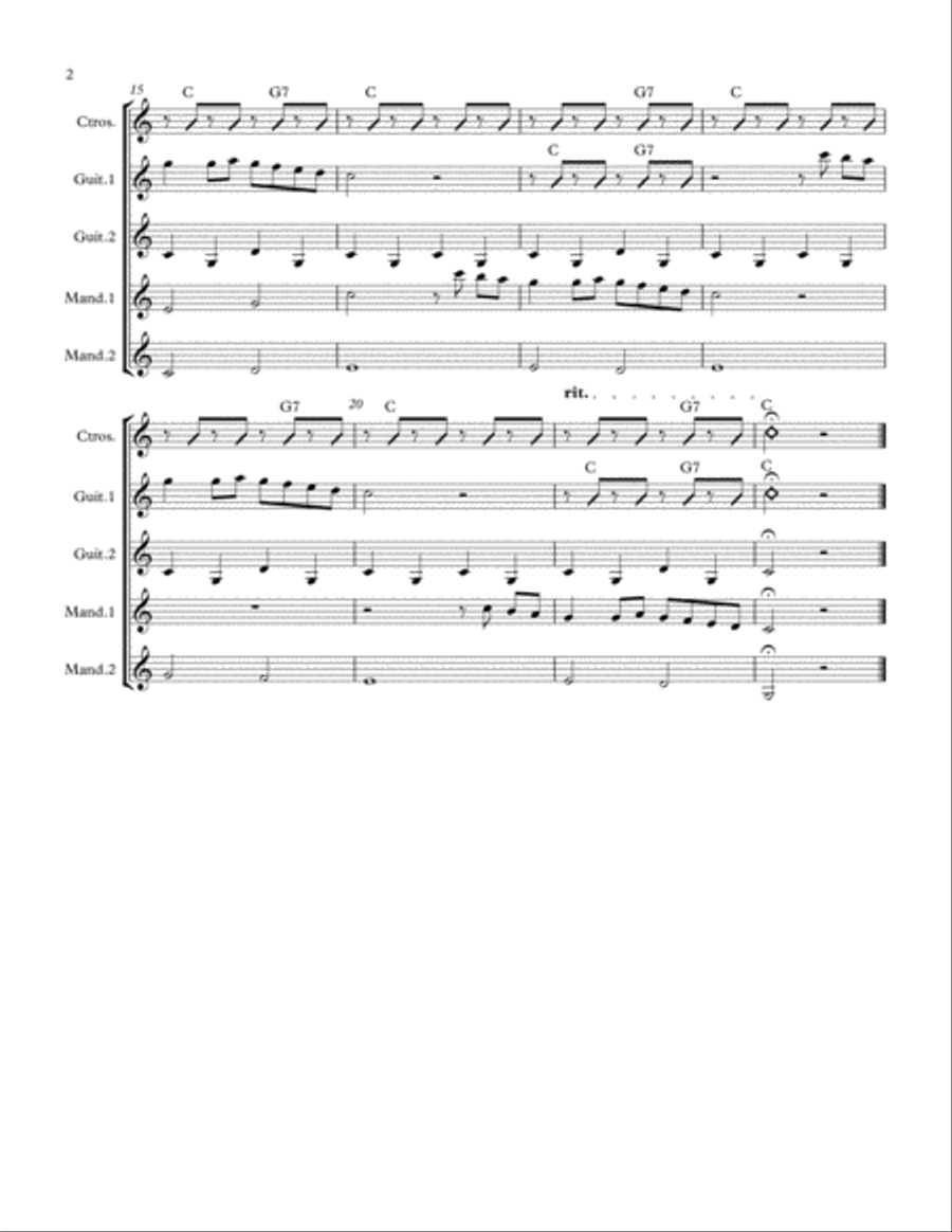 Barquito Chiquitico Small Ensemble scores gallery preview page 2