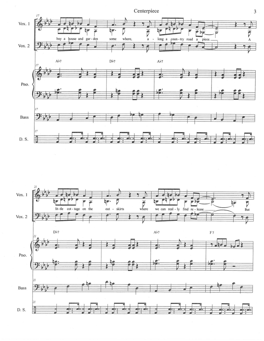 Centerpiece 3-Part scores gallery preview page 3