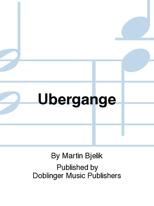 Book cover for Ubergange