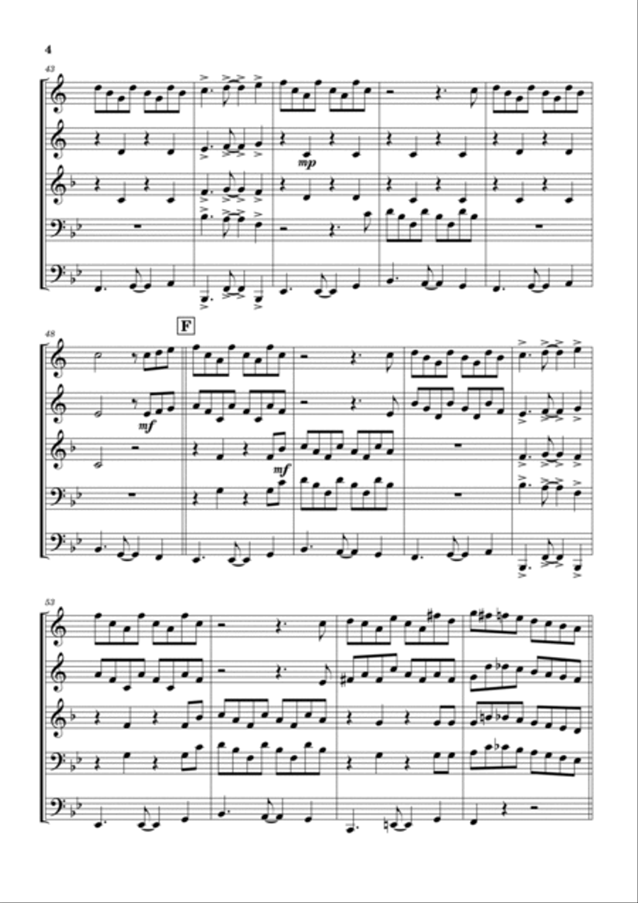 Treat For Trumpet Treat For Trumpet Horn scores gallery preview page 4