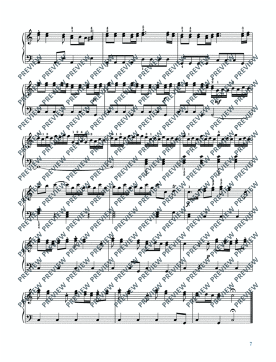 The Four Seasons Violin scores gallery preview page 8