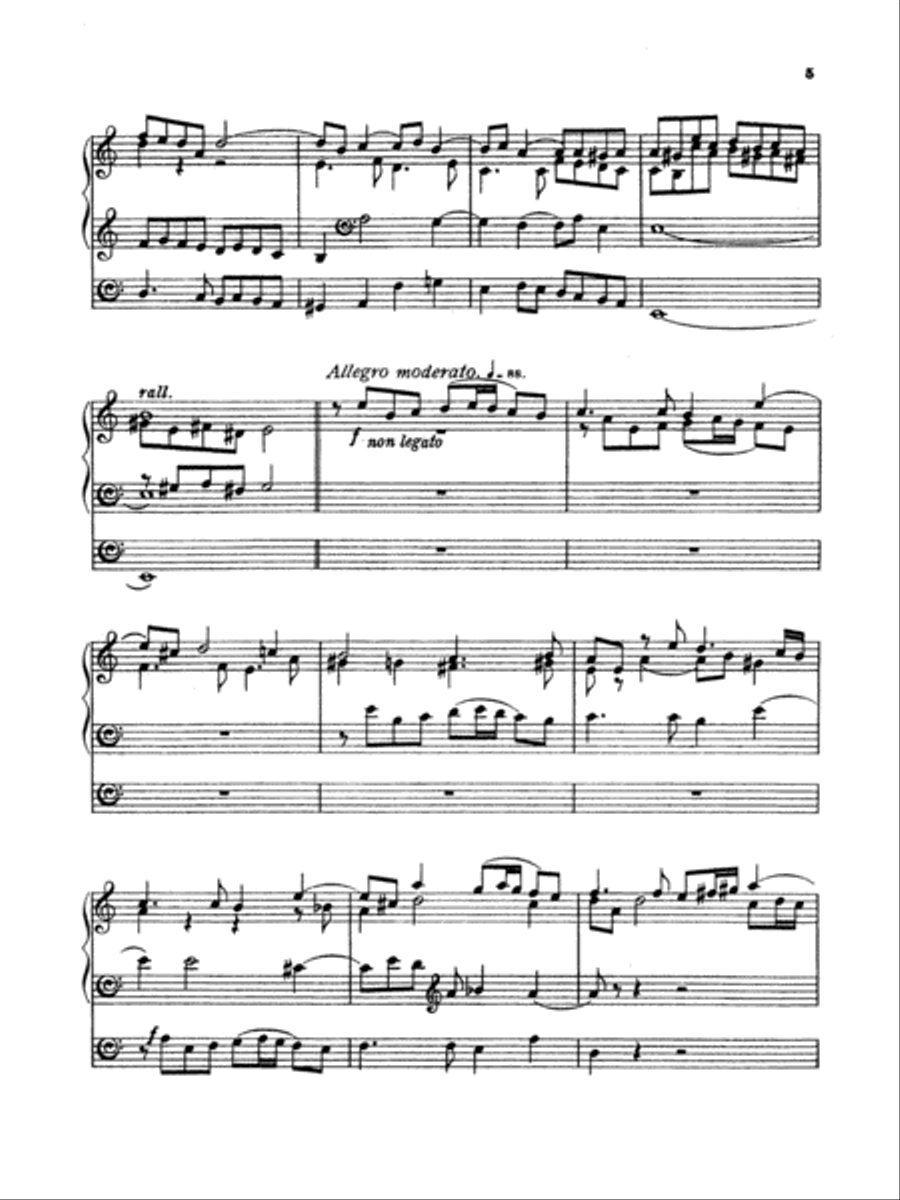 Boyce: Two Voluntaries (Ed. West) Organ scores gallery preview page 2