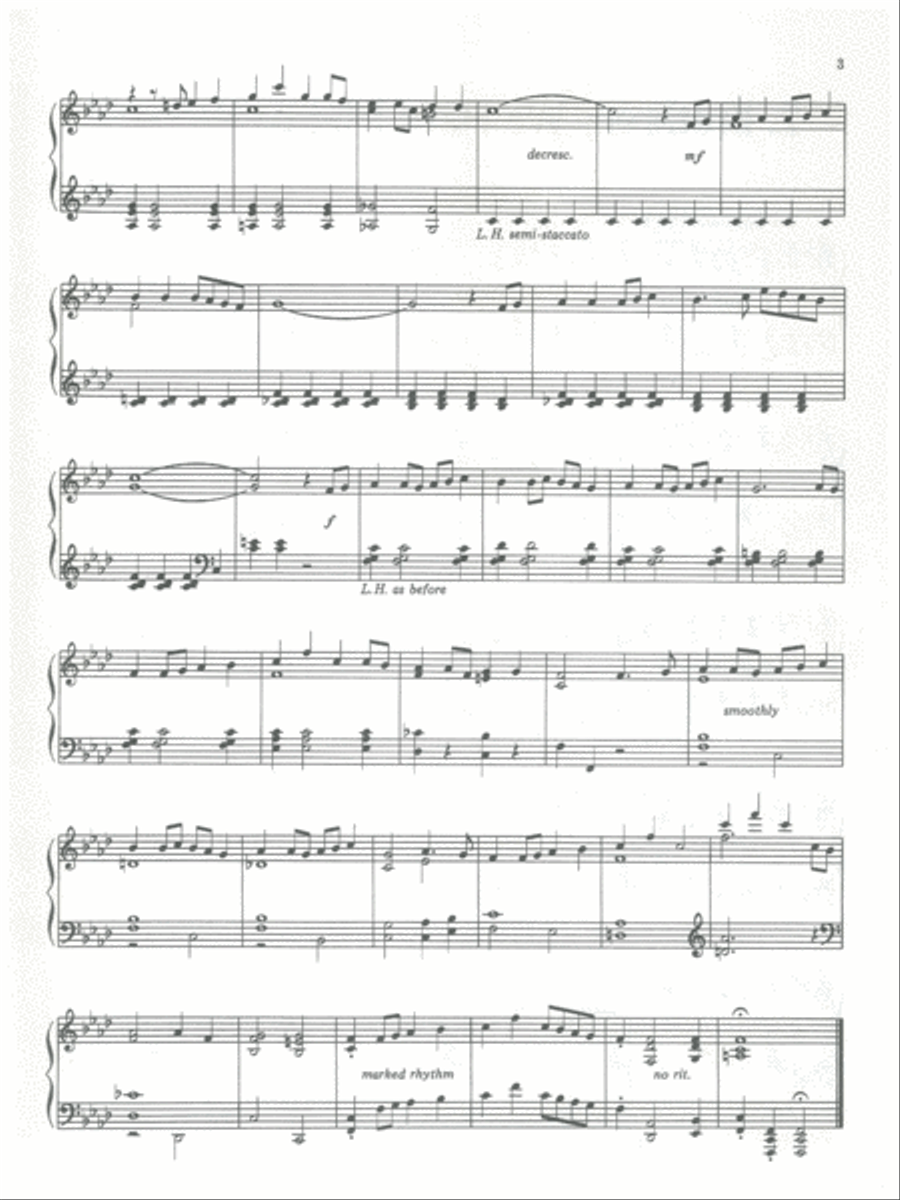Folk Hymns for Piano Folk Hymns for Piano Piano Solo scores gallery preview page 3