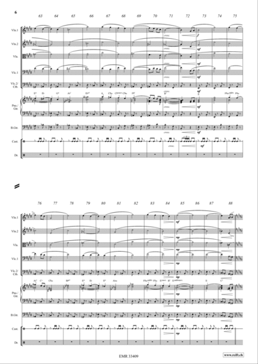 Costa Del Sol Bass Guitar scores gallery preview page 5