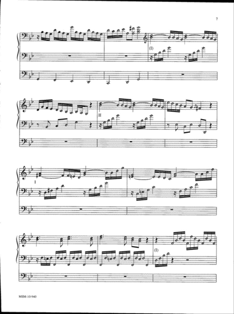 Music for a Celebration, Set 1 Organ scores gallery preview page 4
