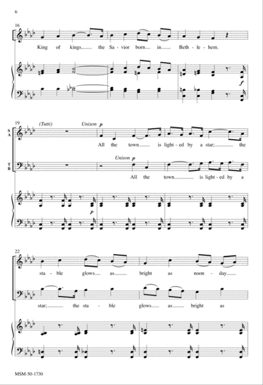 Three French Carols Three French Carols SA scores gallery preview page 5