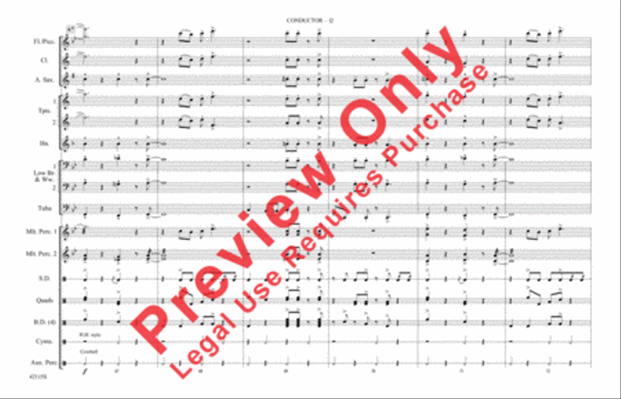 You Ought to Be Having Fun / What Is Hip? Marching Band scores gallery preview page 13