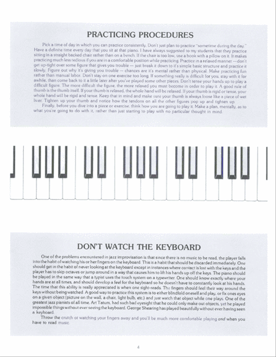 Jazz Exercises for the Piano, Volume 1 Piano Method scores gallery preview page 5