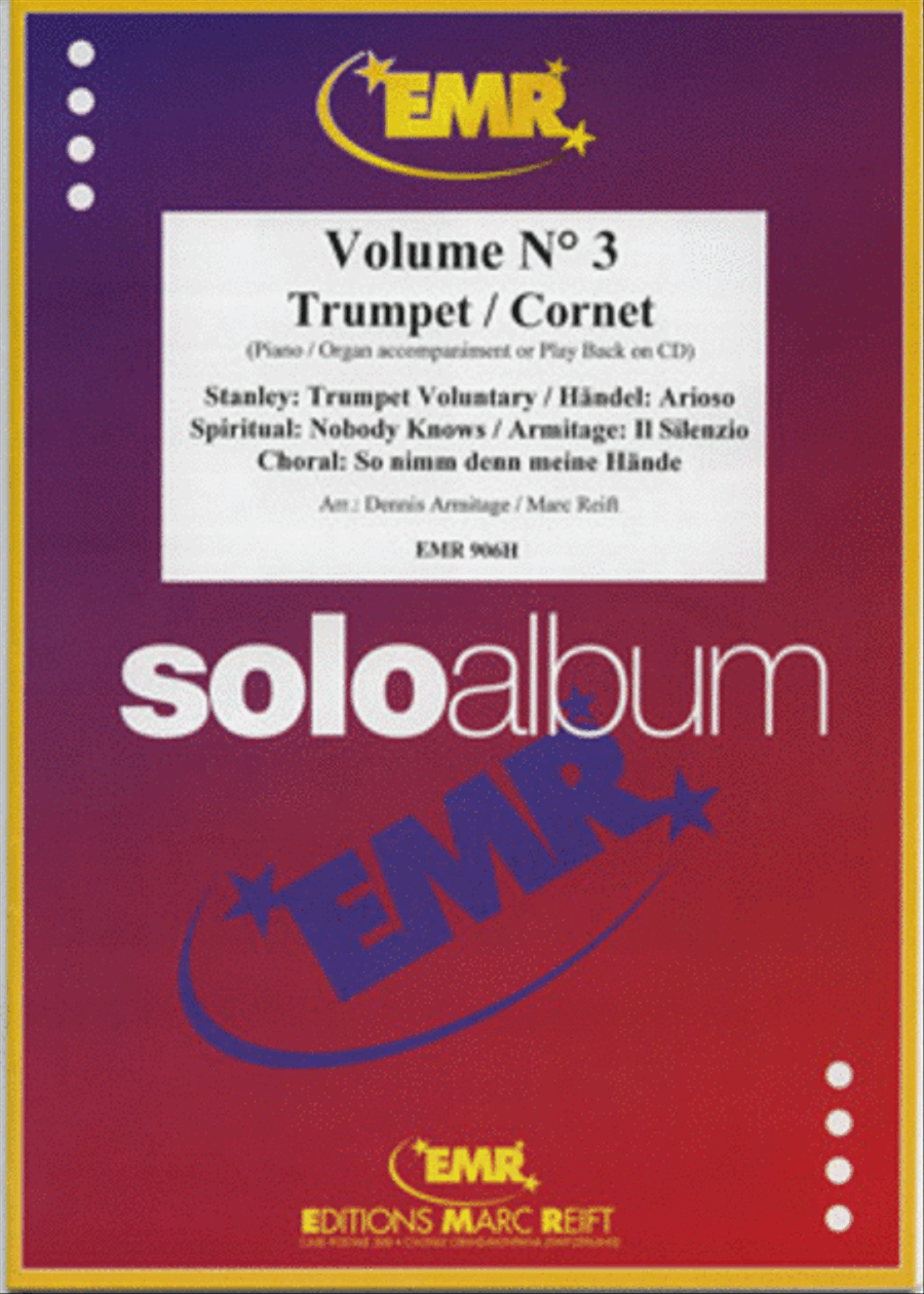 Solo Album Volume 03 Cornet scores gallery preview page 1