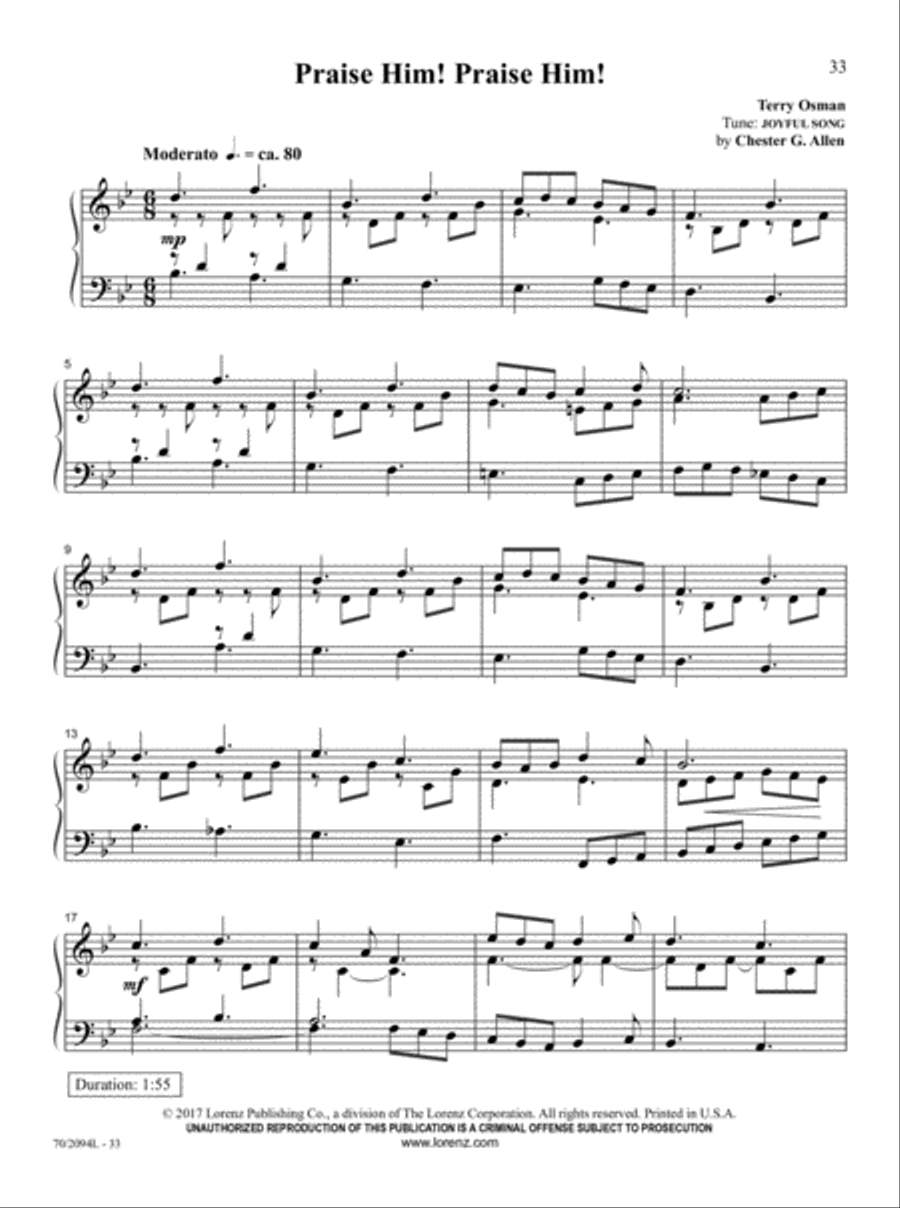 The Church Pianist's Library, Vol. 22 Piano Solo scores gallery preview page 13