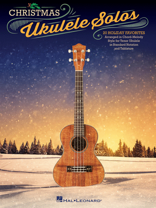 Book cover for Christmas Ukulele Solos