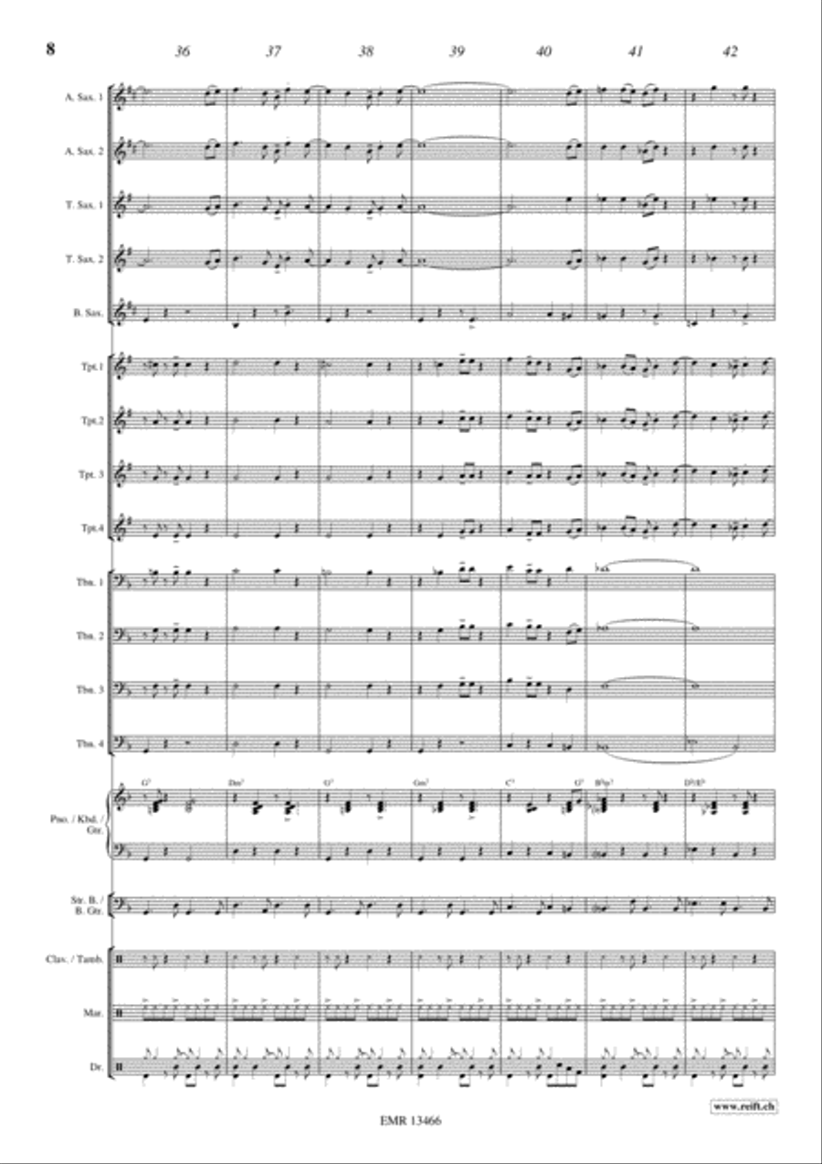 La Zorra La Zorra Big Band scores gallery preview page 9