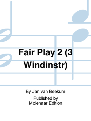 Book cover for Fair Play 2 (3 Windinstr)