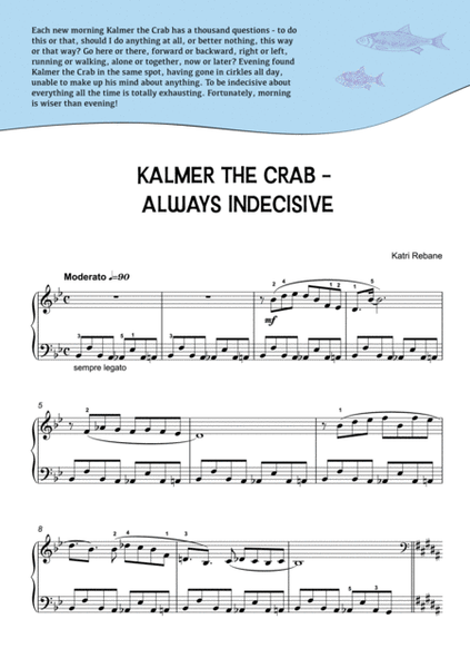 Piano Creatures. Kalmer the Crab - Always Indecisive image number null