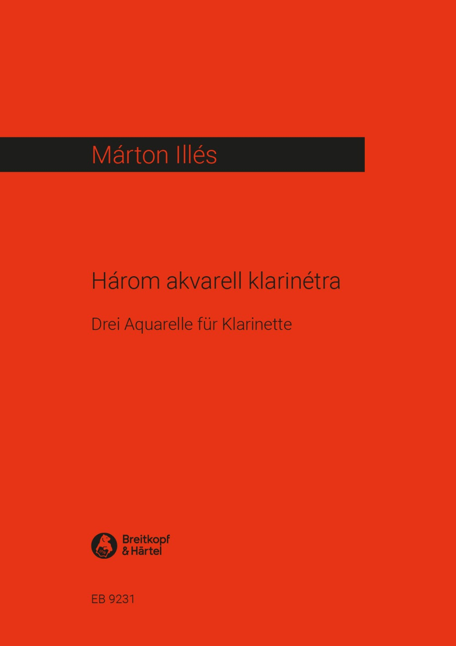 Három akvarell klarinétra
