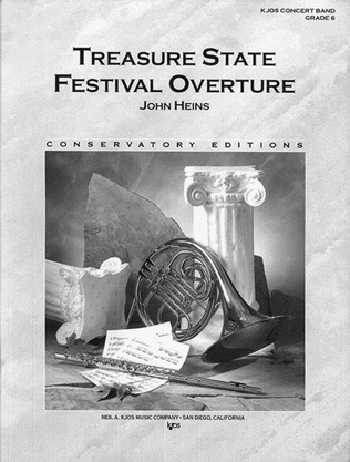 Book cover for Treasure State Festival Overture - Score