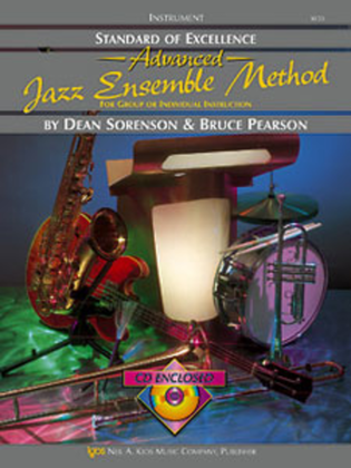 Book cover for Standard of Excellence Advanced Jazz Ensemble Book 2, 2nd Alto Saxophone