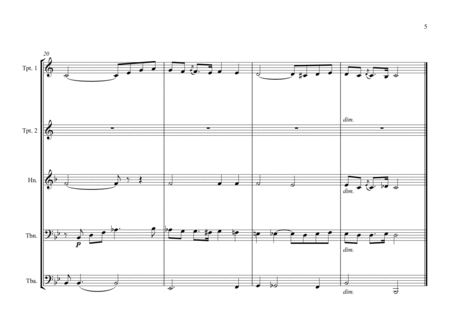 Hungarian National Anthem (Himnusz) for Brass Quintet image number null
