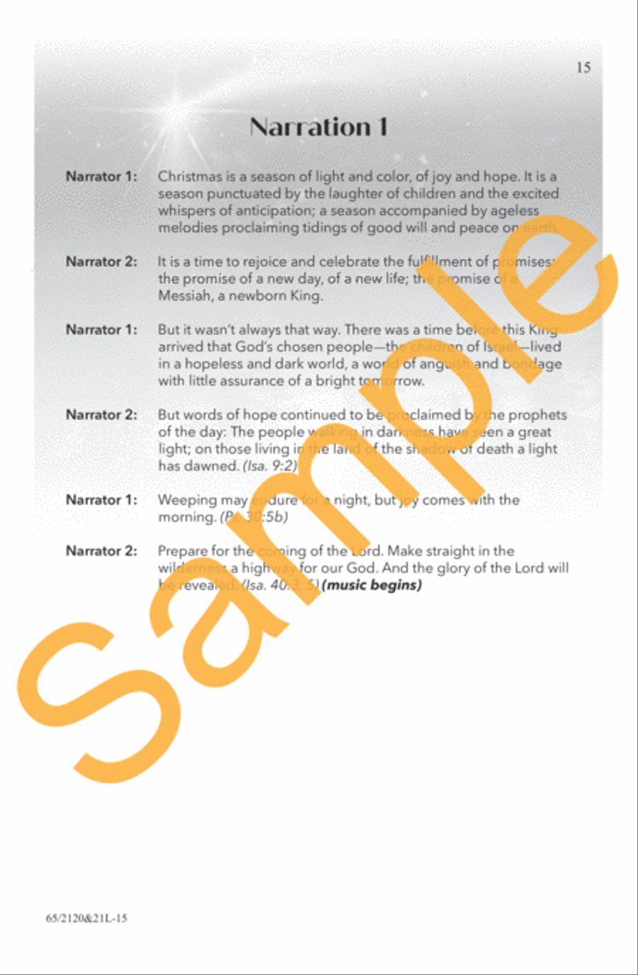 A New and Glorious Morn! - SATB with Performance CD 4-Part scores gallery preview page 13