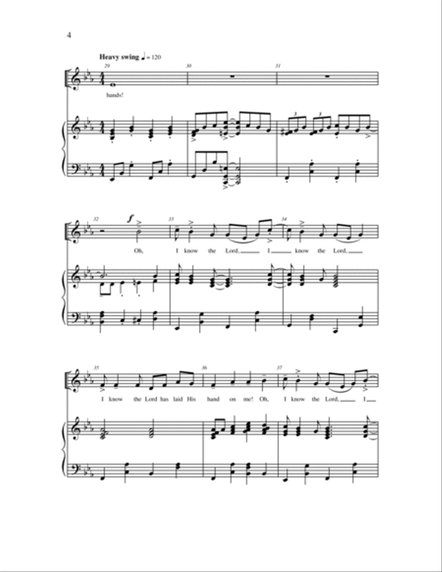 Hands For The World 2-Part scores gallery preview page 4