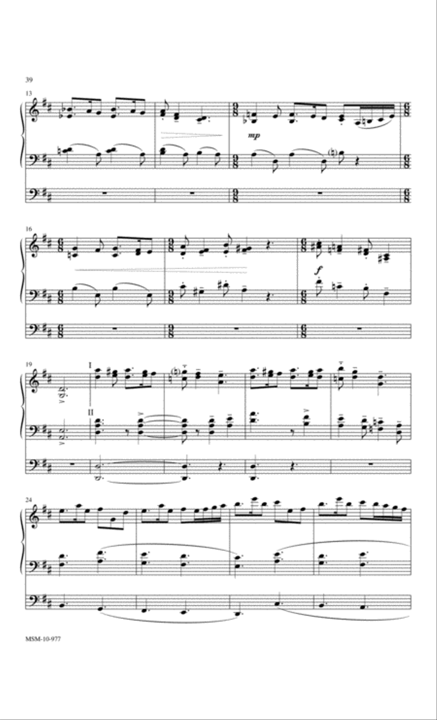 Trumpet Tunes for Organ Trumpet Tunes for Organ Trumpet Solo scores gallery preview page 6