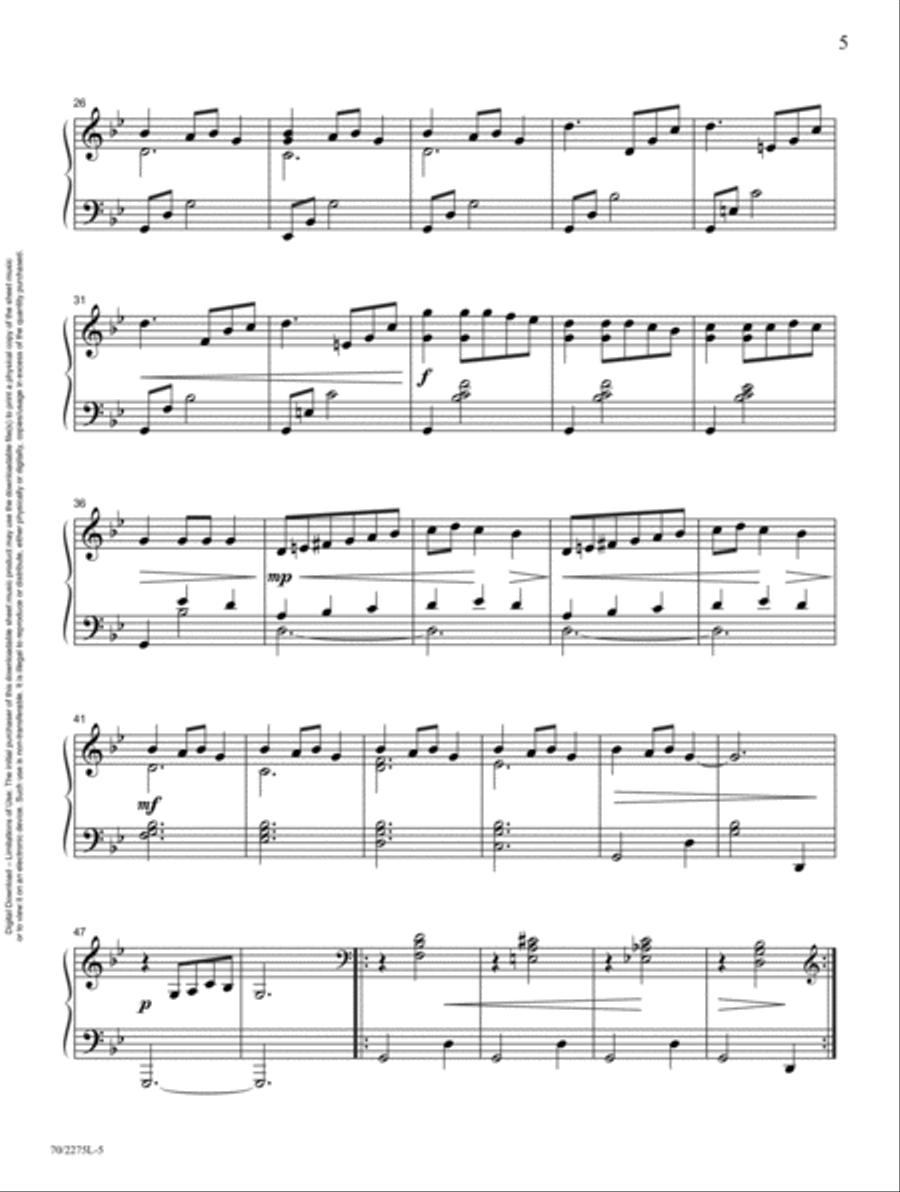 Christmas at the Keyboard Piano Solo scores gallery preview page 5