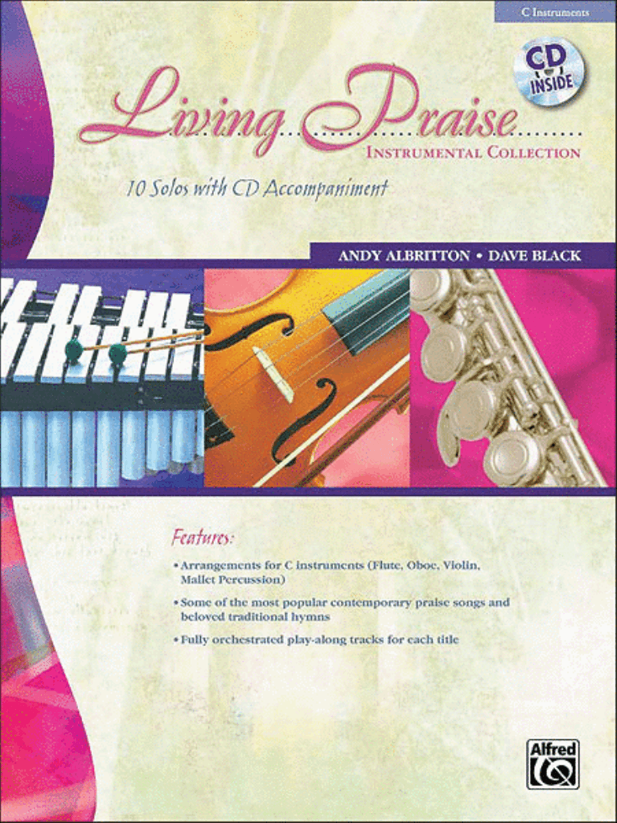 Living Praise Instrumental Collection Flute scores gallery preview page 1
