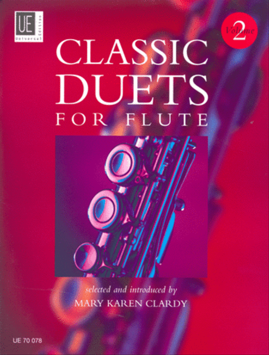 Classic Duets for Flute, Vol. 2 Flute Duet scores gallery preview page 1