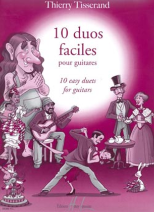 Book cover for Duos Faciles Pour Guitare (10)