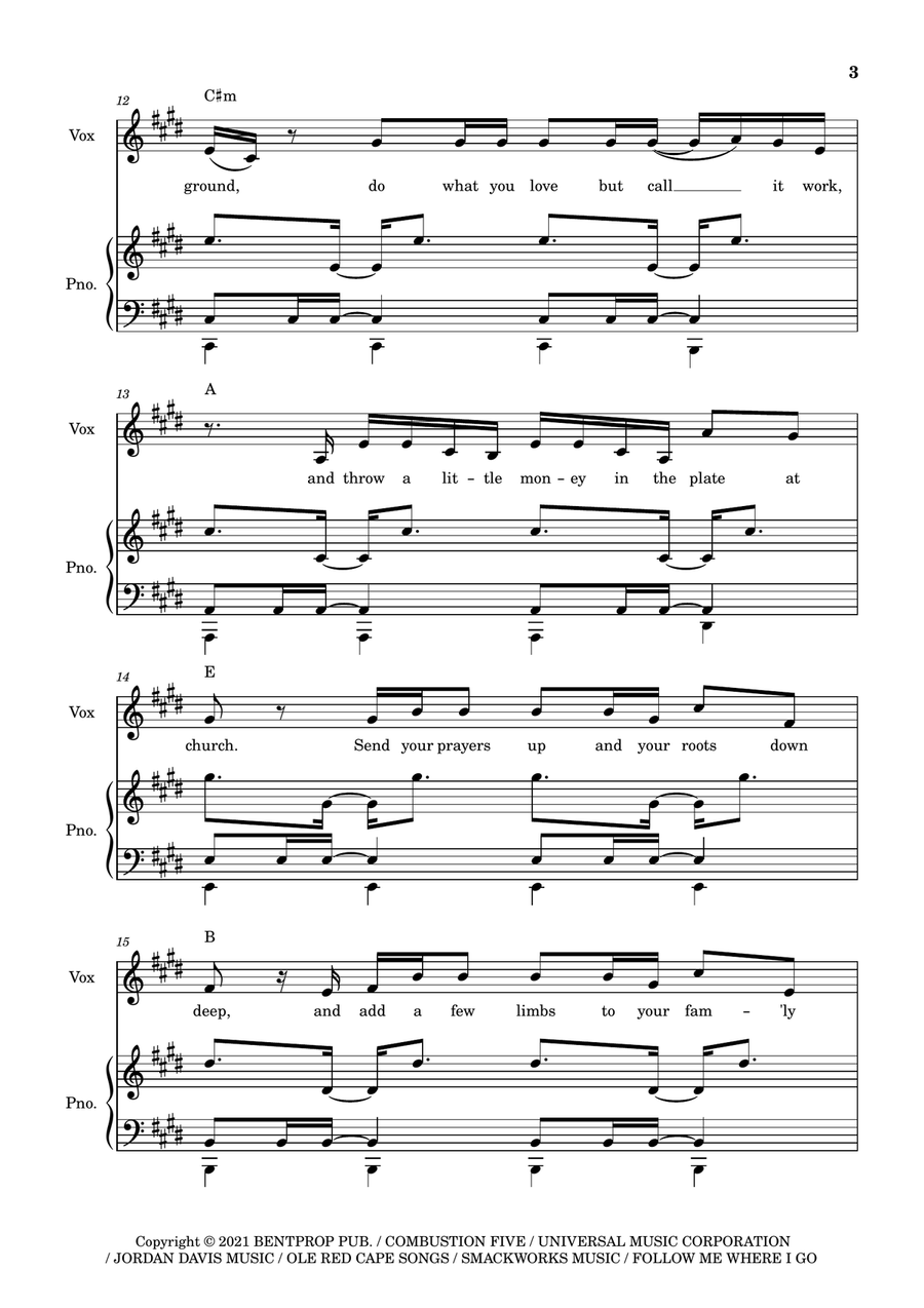 Buy Dirt Voice scores gallery preview page 3