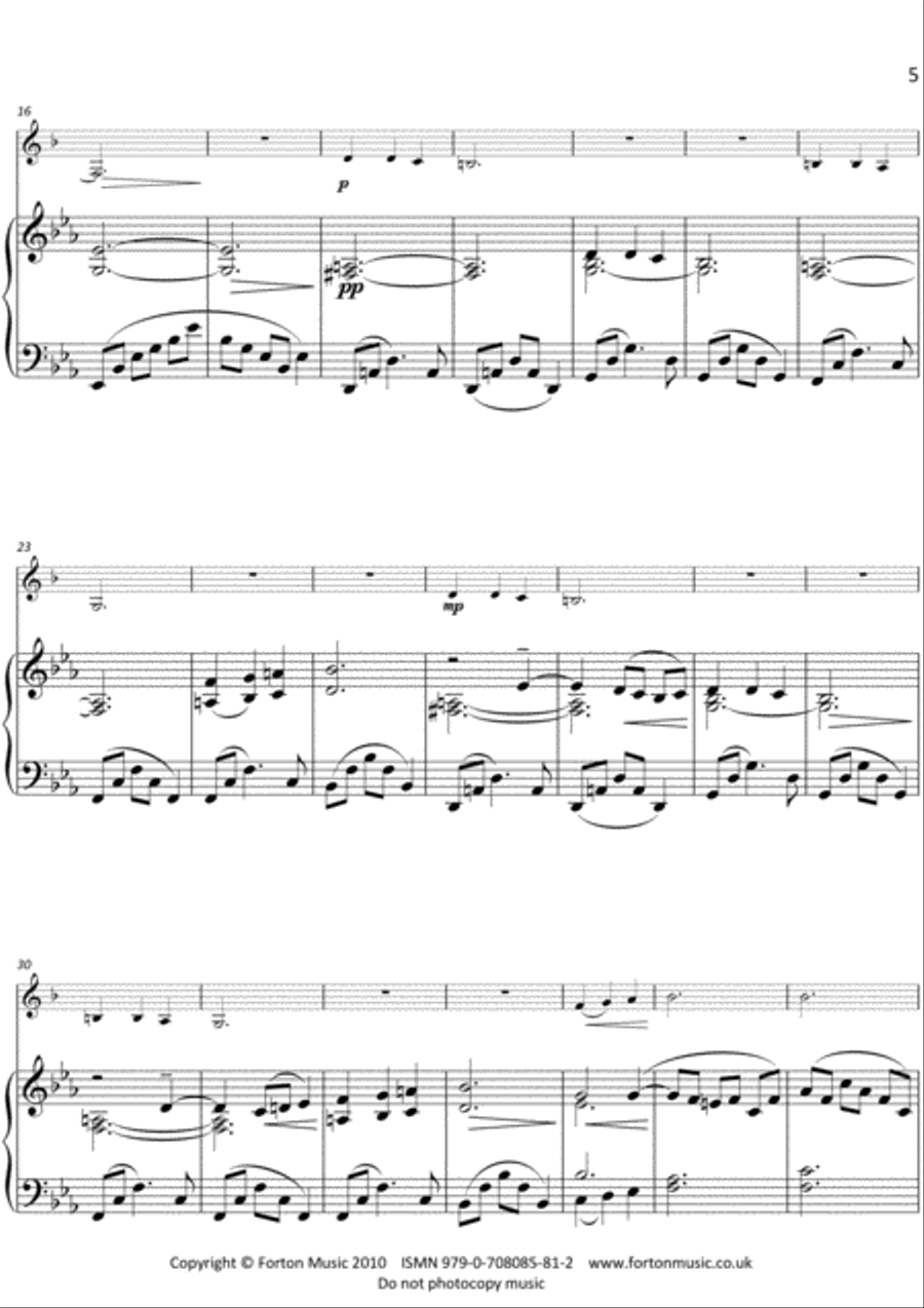 Collaborations 1 for clarinet and piano Clarinet Solo scores gallery preview page 5