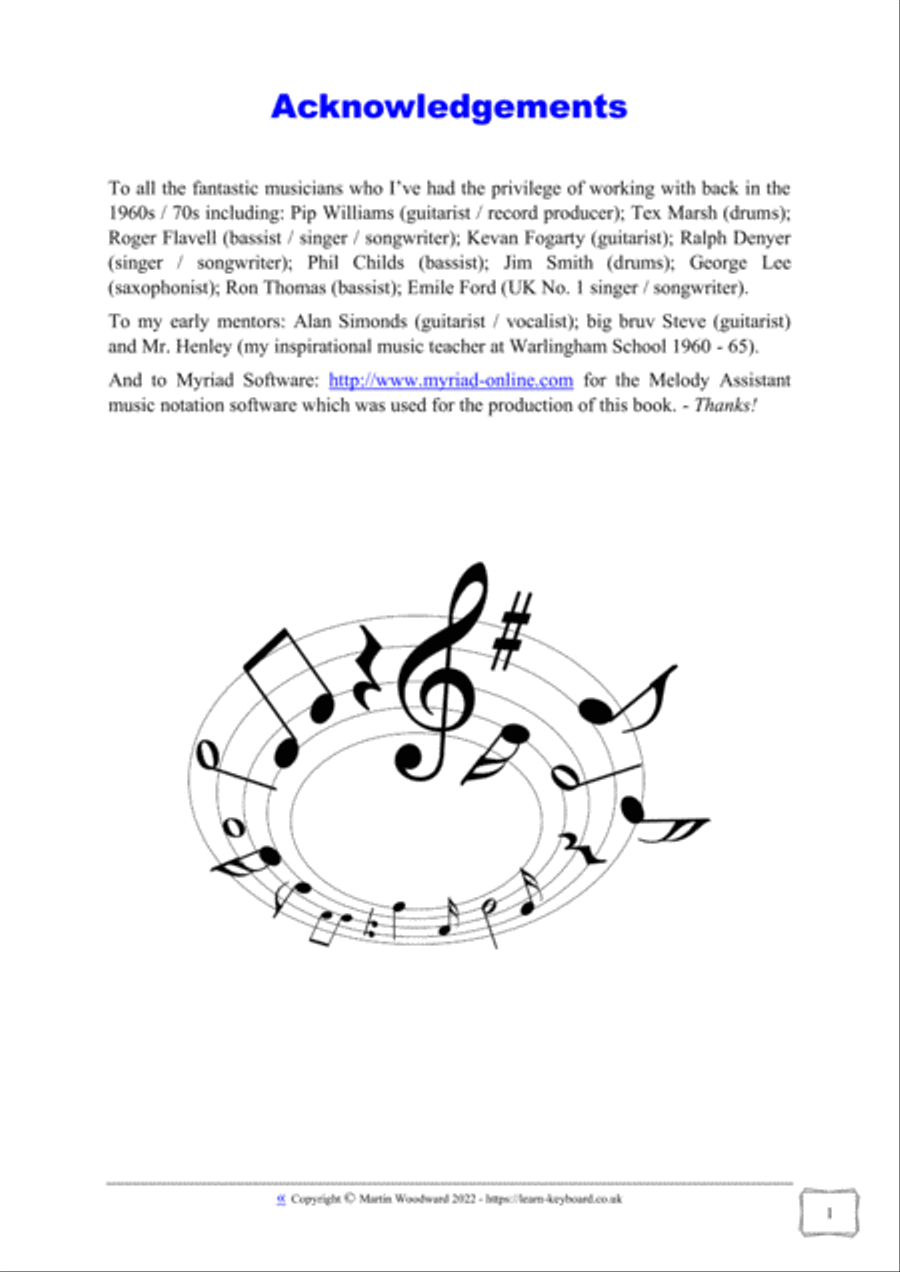 50 Popular Top Line Songs for Pianos / Keyboards with Auto-accompaniment Easy Piano scores gallery preview page 3