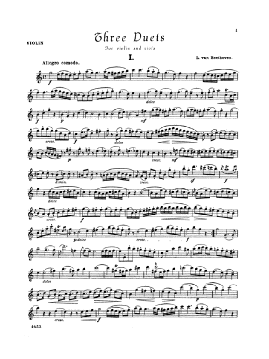 Three Duets Three Duets String Duet scores gallery preview page 4