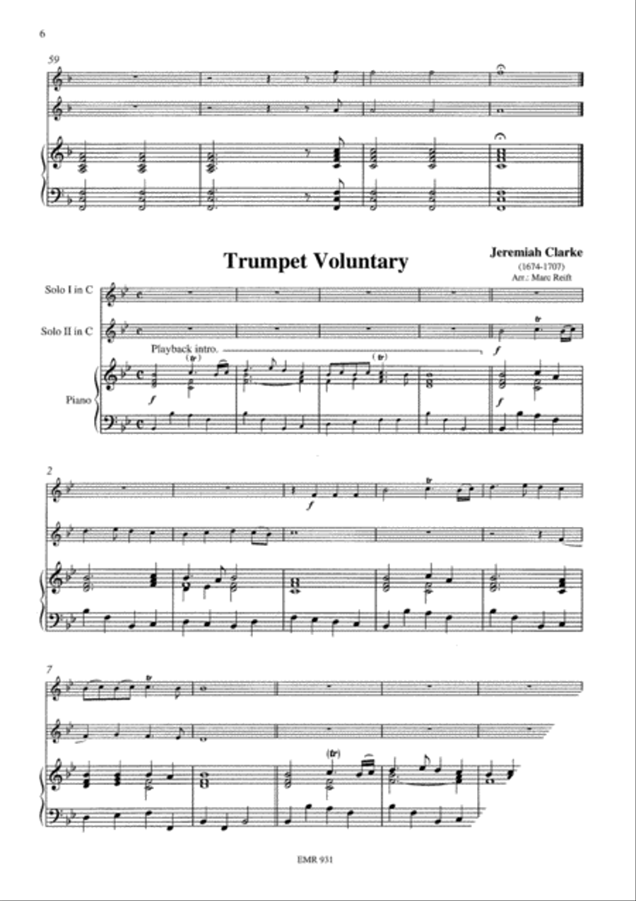 Wedding Music Brass Ensemble scores gallery preview page 4