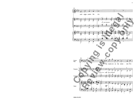 Rejoice, Rejoice, Believers (Choral Score) image number null