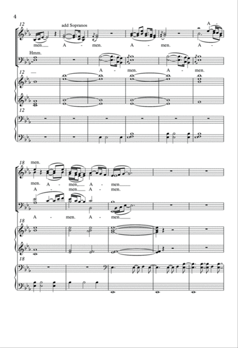 By the Rivers of Babylon 4-Part scores gallery preview page 3