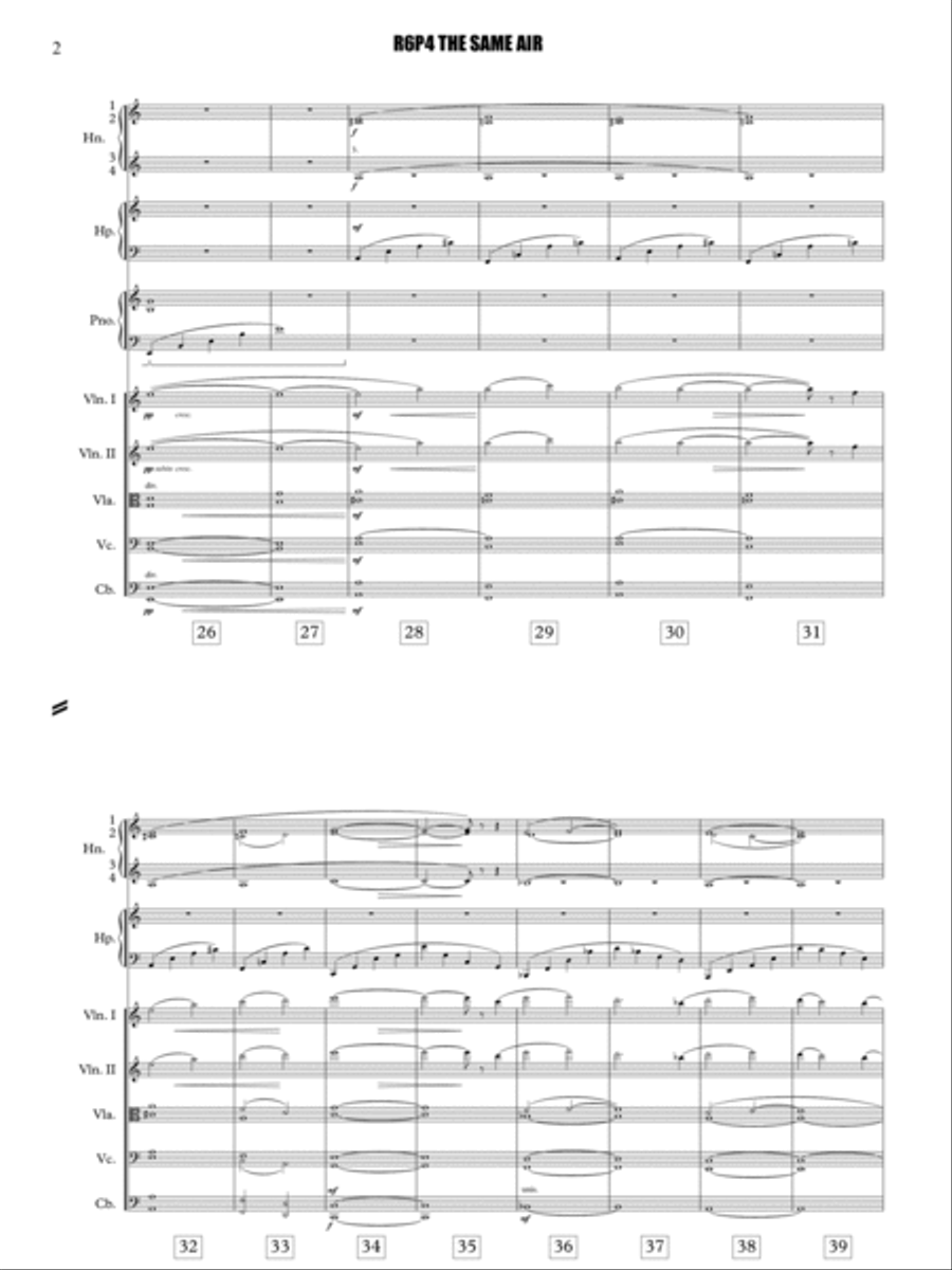 The Sum Of All Fears - Score - Score Only Full Orchestra scores gallery preview page 4